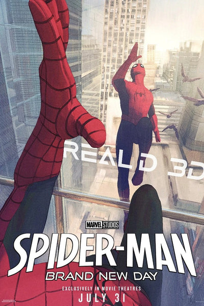 Spider-Man: Brand New Day 2026 Cinematic Poster - Premium Movie Poster