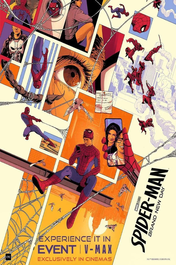 Spider-Man: Brand New Day (2026) Official Cinema Poster - Premium Movie Poster