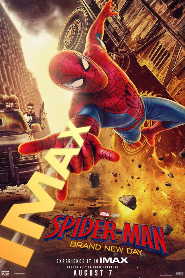 Spider-Man: Brand New Day (2026) Official Movie Wall Poster - Premium Movie Poster