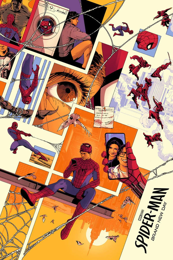 Spider-Man: Brand New Day(2026) - Vintage Style Poster - Premium Movie Poster