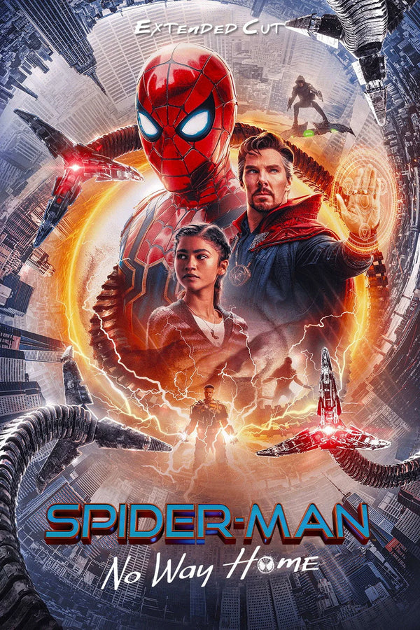 Spider-Man No Way Home 2021 Art Print - Premium Movie Poster