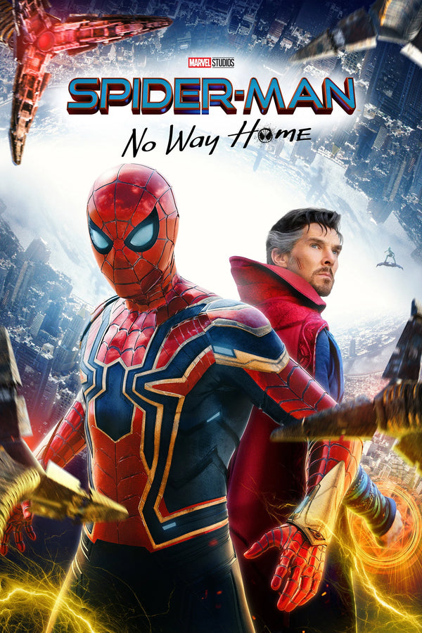 Spider-Man No Way Home 2021 Cinematic Poster Art - Premium Movie Poster