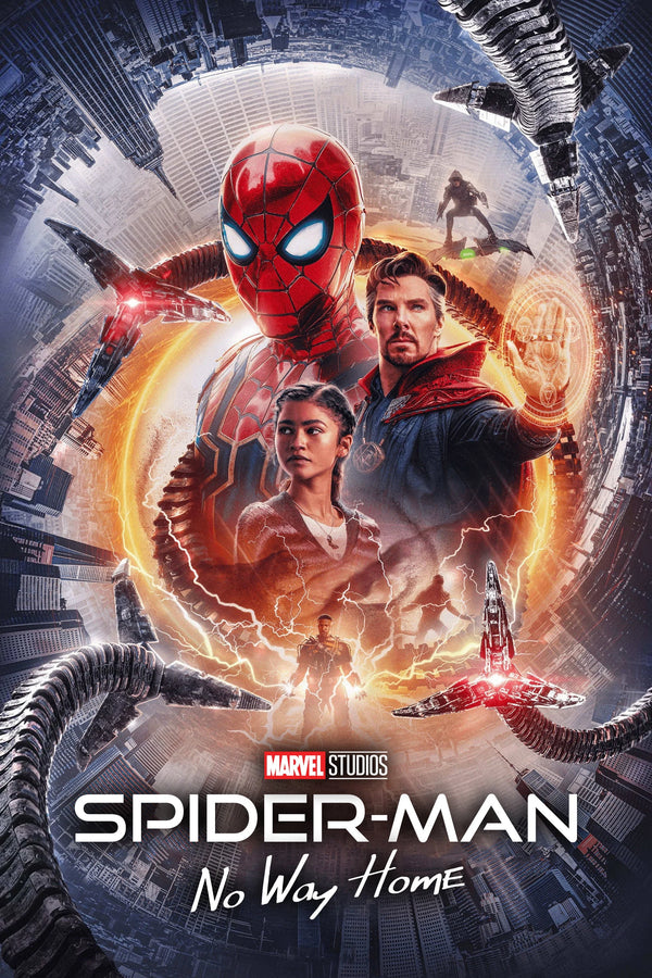 Spider-Man: No Way Home (2021) Epic Wall Art Print - Premium Movie Poster