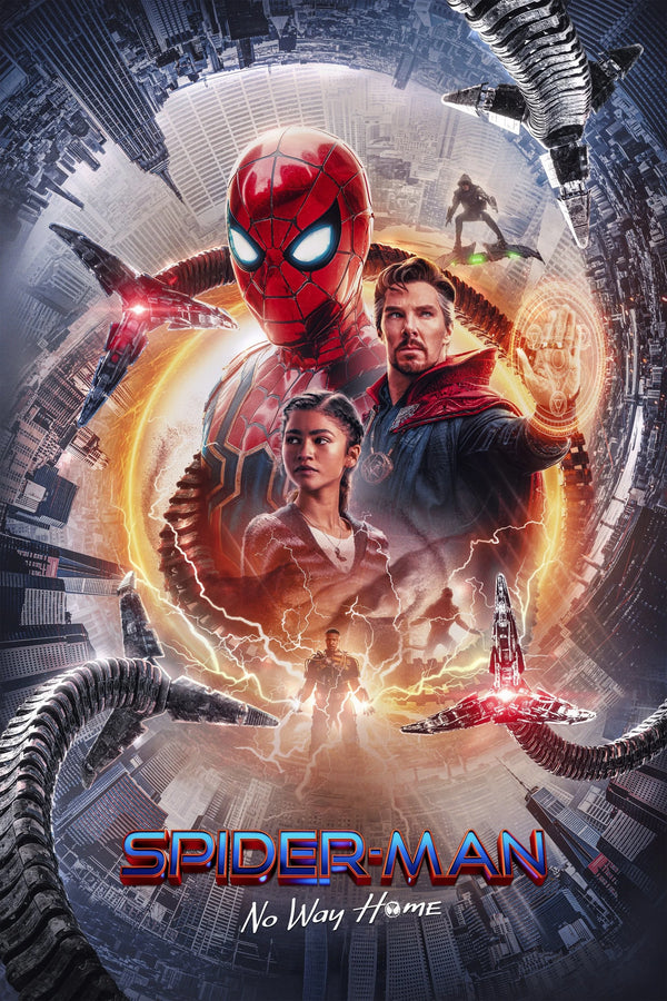 Spider-Man: No Way Home (2021) Epic Wall Art - Premium Movie Poster