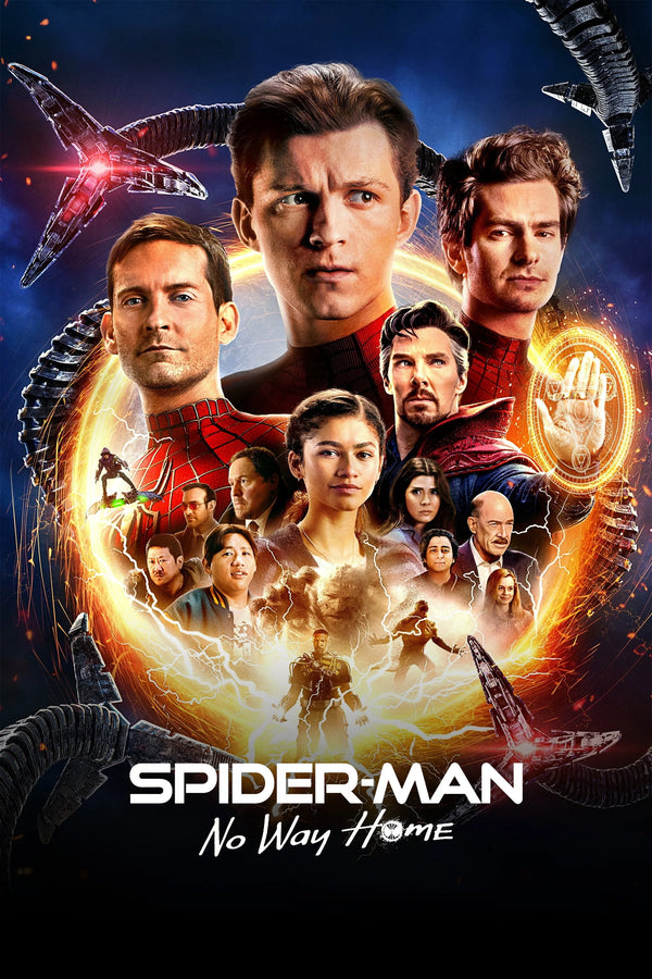 Spider-Man: No Way Home(2021) - Film Buff Wall Art - Premium Movie Poster