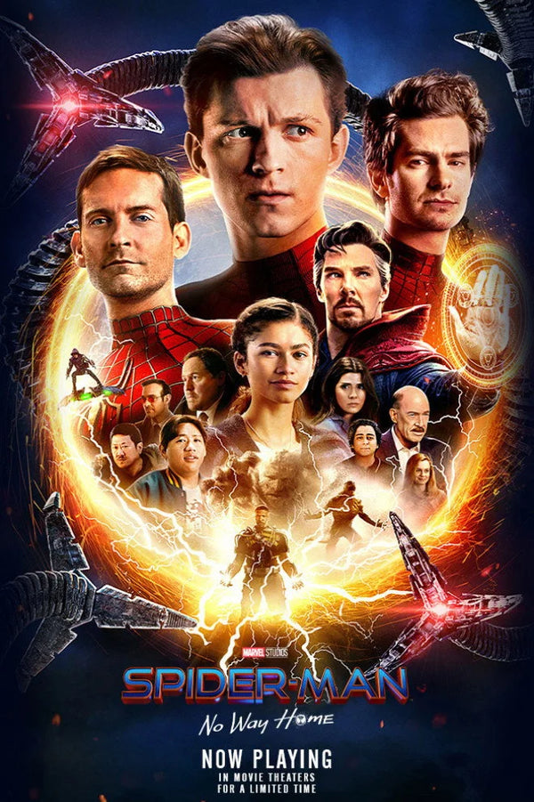 Spider-Man: No Way Home(2021) - Film Poster Wall Art - Premium Movie Poster