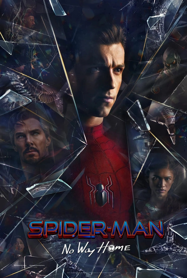Spider-Man: No Way Home (2021) Iconic Wall Art - Premium Movie Poster