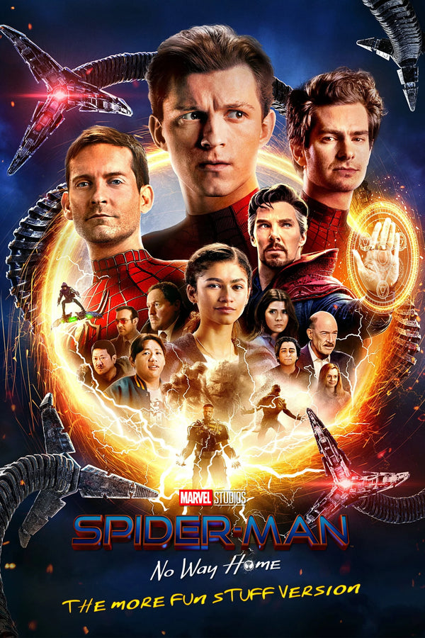 Spider-Man: No Way Home (2021) Movie Poster - Premium Movie Poster