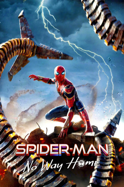 Spider-Man No Way Home 2021 Official Poster Art - Premium Movie Poster