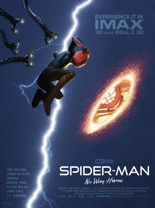 Spider-Man: No Way Home (2021) Official Poster - Premium Movie Poster