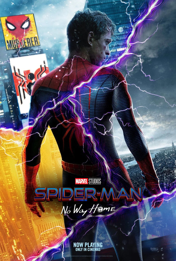 Spider-Man: No Way Home (2021) Poster Art Print - Premium Movie Poster