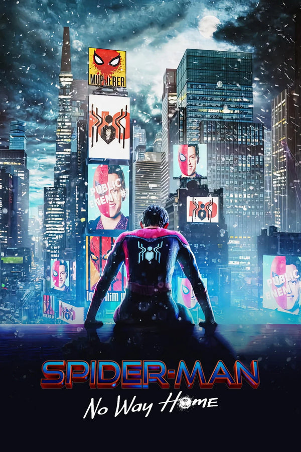 Spider-Man: No Way Home (2021) Premium Wall Art Poster - Premium Movie Poster