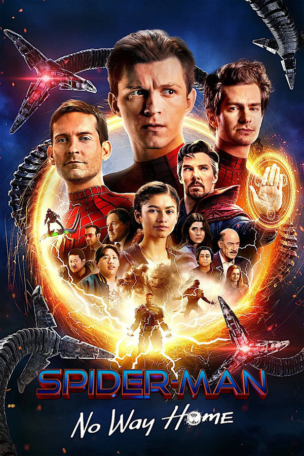 Spider-Man: No Way Home (2021) Premium Wall Art - Premium Movie Poster